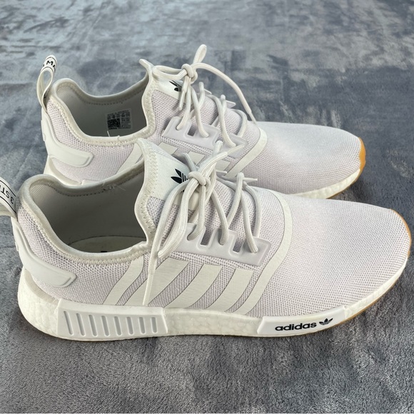 Adidas Men's White NMD Sneakers - Picture 2 of 6